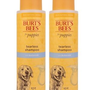 Burt's Bees Tearless Puppy Shampoo -with buttermilk (2) bottles